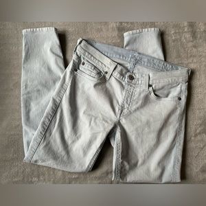 7 For All Mankind cropped skinny Jeans
